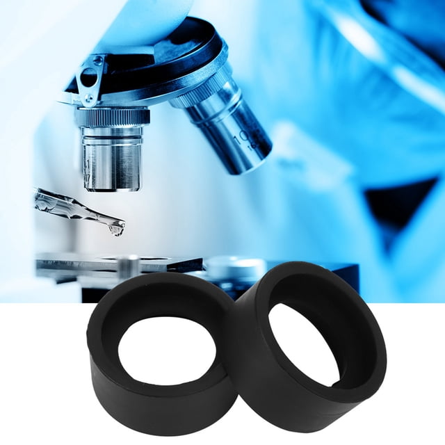 Protectores De Cubierta De Ocular De Goma Para Microscopio Estéreo, 2 Uds., 36mm De Diámetro, 1 Par