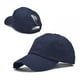 thumbnail image 2 of Gorra de béisbol de algodón para mujer con agujero para la coleta - Visera curvada, sombrero transpirable para el sol, deportes al aire libre en primavera/verano, material de algodón natural, 2 of 4