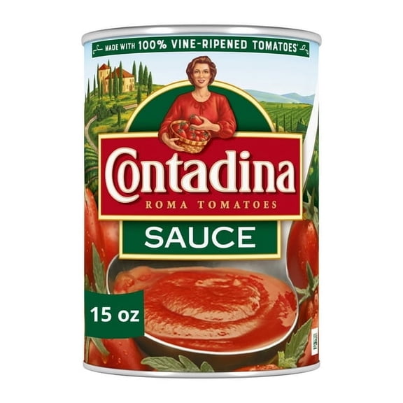 Contadina Tomato Sauce, Canned Tomatoes, 15 oz Can (Pack of 2)