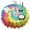 Colorful Tie Dye, variant on Colorful Tie Dye Pattern Round Tablecloth 60"x60",Wrinkle Wipeable Table Cloth for Kitchen Dining Room Picnic Patio Party