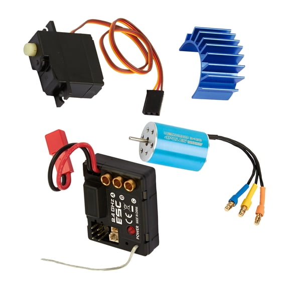 Durable Brushless Conversion for RC Cars Steering Gear, Heat Sink for SG-1603, SG-1604, UDI Drift Cars