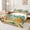 Green 04, variant on Erosebridal Orange Tent Lake Camping Twin Sheet Sets, Retro Forest Mountain Bedding for Men and Women, 3-Piece