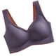 thumbnail image 5 of Sujetador sin costuras Sport Yoga Running Hacer subir Vest Underwire Soft Sleep Ropa interior de mujer, Gris Morado, XL sidaley  AP001300-19B, 5 of 7