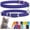 Purple, variant on Leather Cat Collar with Bell - Kitten Collar, Small and Big Cat Collar for Boy Cats, Girl Cats with Safety Elastic Strap