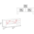 thumbnail image 3 of Scratch-proof TV stand with storage door / Suits modern living room decor, 3 of 5