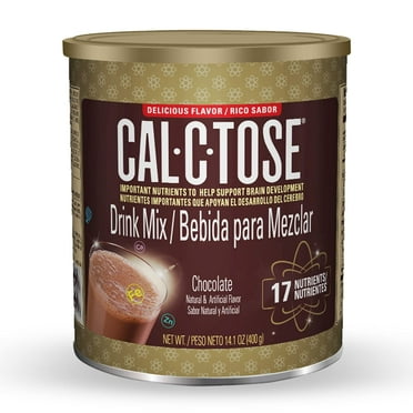 Cal-c-tose Drink Mix Chocolate 14.1 Oz (Pack of 16)
