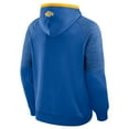 thumbnail image 3 of Men's Fanatics Royal Buffalo Sabres Goaltender Defender Pullover Hoodie, 3 of 3