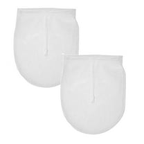 Nut Milk Bag,Cheese Bags,Reusable 12" x 10" Cheesecloth Bags for Straining Almond/Soy Milk Greek Yogurt Strainer Milk Nut Bag for Cold Brew Coffee Tea Beer Juice Fine Nylon Mesh Cheese Cloth,2PCS