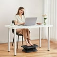 thumbnail image 3 of Ergonomic 3-Height Adjustable Footrest for Office - 30° Tilt, Black Plastic, Under Desk Support Mat - Perfect Home Office Accessory & Gift for Mother's Day or Christmas, 3 of 11