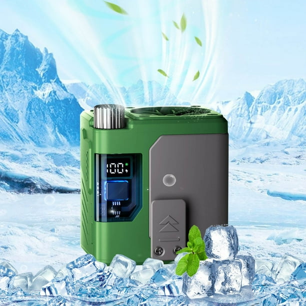 Tmdioo Waist Mounted Fan 2024 New Outdoor Waist Rechargeable Handheld