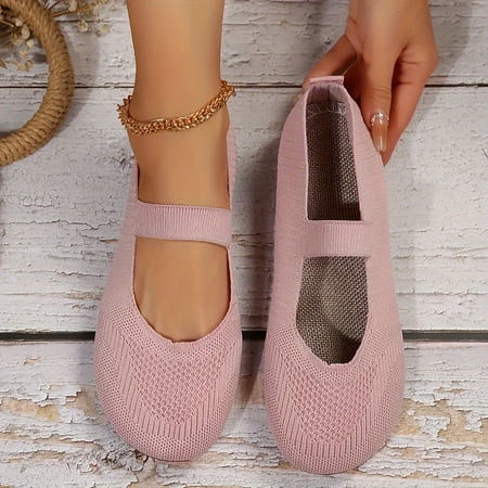 

Women s Patttern Ballets Slip On Soft Sole Floral Lace Breathable Comfy Flats Elegant Shallow Mouth Shoes
