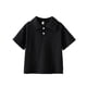 thumbnail image 2 of Blusa y camisa de manga corta con cuello vuelto Camisa de color liso para niños Camiseta de manga corta con solapa para bebé Top informal y versátil Camiseta de algodón para niños, 2 of 6