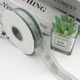 thumbnail image 4 of LAICAIW Gray Ribbon-Organza Sheer Ribbon,1 Inch x 50 Yards Gift Satin Ribbon for Party Decoration,Gift Wrap,DIY Crafts, 4 of 7