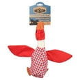 thumbnail image 2 of Dr. Pol Plush Squawking Plaid Duck, Red, 2 of 5