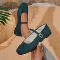 thumbnail image 5 of Womens Shoes Flats Sneakers Casual Fashion Solid Color Flats Shoes Soft Breathable Comfortable Lightweight for Walking, 5 of 6
