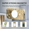 thumbnail image 4 of Magnetic for iPhone 15 Case Compatible with MagSafe [Military Grade Drop Protection] Full Camera Lens Protector Plating Glitter Soft Phone Case for Women Girls, Gold, 4 of 14