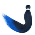 thumbnail image 3 of SEGO 3PCS/Lot Pre-stretched EZ Braiding Hair Yaki Braid Hair Professional Synthetic Fiber Corchet Braids Hair Extensions Black/Blonde, 3 of 9