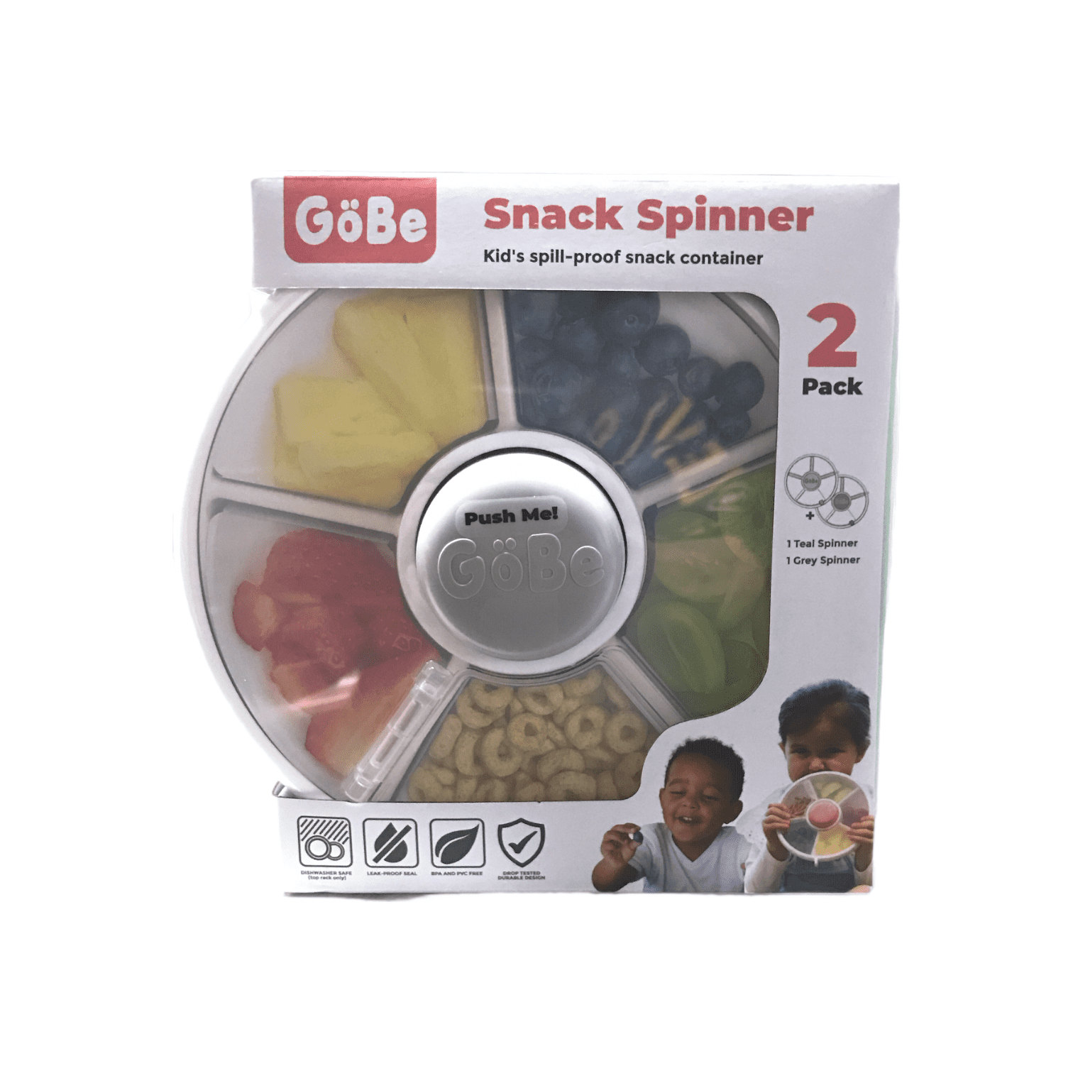 GoBe Snack Spinner, 2-Pack - Walmart.com GoBe Snack Spinner, 2-Pack - Walmart.com