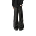 thumbnail image 5 of Men's Versatile Breathable Outdoor Hiking Pants, Quick-Dry Lightweight Cargo Pants with Pockets for Travel, Fishing and Spring Adventures,Black,XL, 5 of 7