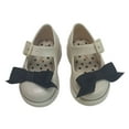 thumbnail image 2 of MELISSA Baby Girl's Mini Maggie Bow Flats, Beige, 12, 2 of 4