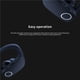 thumbnail image 3 of Auriculares Bluetooth 5.0 Manos Libres Auriculares Inalámbricos Estéreo De Alta Fidelidad Sonido Táctil Auriculares Inalámbricos Cancelación De Ruido Digital Auriculares Deportivos Impermeables Cateissary EL008586-00, 3 of 5
