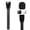Black for DJI Mic Mini, variant on SUNMON Handheld Wireless Mic Stand for DJI Mic Mini, Microphone Interview Handheld Mount Adapter for DJI Mini – Handheld Stand Type