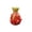 Red, variant on Faux Dracaena Plant Bundle, 29.5-inch Lush Greenery Spray for Indoor Outdoor Potted Decor & Everlasting Garden Landscaping