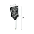 thumbnail image 3 of Limited Time Deal karymi Shower Head - High-Pressure Handheld Showerhead - Hard Water High Pressure4 Spray Modes Handheld Shower Head for The Elderly, ChildrenCan Be Used for Home, Gym The Big Save, 3 of 8