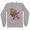 Grey, variant on Santa Nice Nice Baby Long Sleeve Shirt Unisex X-Large White