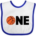 thumbnail image 3 of Inktastic One Basketball First Birthday Boys or Girls Baby Bib, 3 of 4