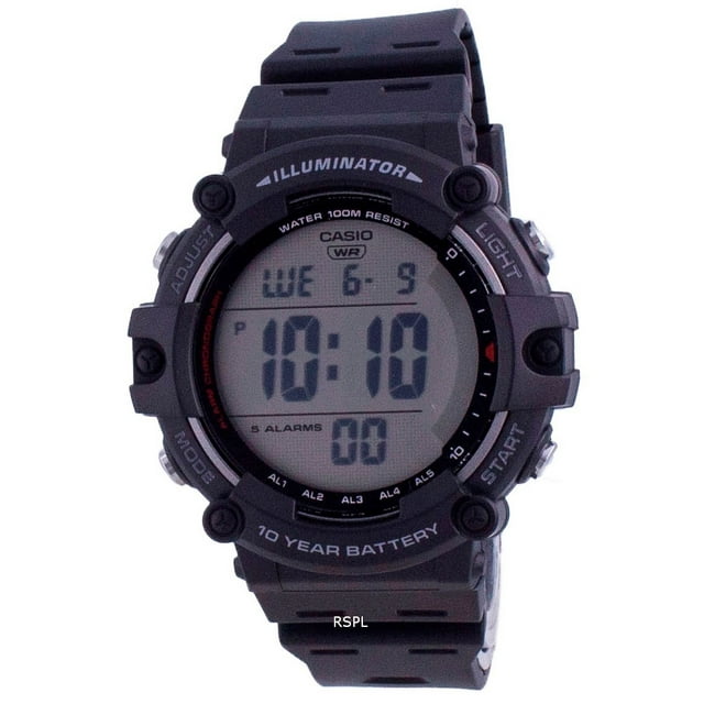 Casio Youth Illuminator Digital AE-1500WH-1A AE1500WH-1A 100M Men's Watch