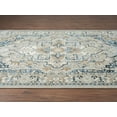 thumbnail image 4 of Abani Savoy Collection Vintage 4' x 6' Beige Blue Vintage Foral Area Rug, 4 of 5