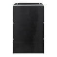 thumbnail image 4 of Kate and Laurel Estero Metal Framed Radius Rectangle Wall Mirror with Shelf, Silver 18x30, 4 of 8