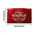 thumbnail image 2 of Hot Sale！Christmas Garage Door Banner Backdrop,Large Merry Christmas Garage Door Cover Banner Backdrop Decoration,for Outdoor Indoor Home Wall Photo Background, 2 of 9
