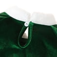 thumbnail image 5 of URMAGIC URMAGIC 1-5T Baby Girls Bell Bottom Bodysuit Hat Christmas Santa Velvet Outfits, 5 of 9