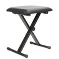 thumbnail image 1 of Folding Stool Chair, Foldable Space Saving Stool Chair PU Leather Adjustable Portable  For Customers For Nail Salons, 1 of 8