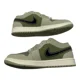 thumbnail image 5 of N I-K-E A i r-Jor-dan 1 Low Craft SE Olive Green Shoes FD6819-300 - Men's Size 8, 5 of 6