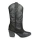 thumbnail image 2 of BOTA VAQUERA LEON MUJER NEGRO PIEL 554 LEON  554p, 2 of 4
