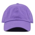 thumbnail image 2 of Newhattan Plain 100% Cotton Hat Men Women Adjustable Baseball Cap, 2 of 2