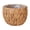 Brown L, variant on Brown S Small Hand-Woven Rattan Flower Basket For Plant Pot Cover Storage In Deep Earthy Tone
