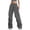 Dark Gray, variant on Efsteb Womens Sweatpants Wide Leg Pants Elastic Waisted Drawstring Cargo Pants Baggy Hiking Sweat Pants with Pockets Y2K Trousers (Dark Gray,M)