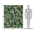 thumbnail image 3 of Rwraps Green Camouflage Tropical Thunder Matte Vinyl Film Wrap 59in x 23ft Vinyl Vehicle Car Film, 3 of 9