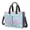 Unicorn and Moon Purple Pattern, variant on Unicorn and Rainbow Purple Pattern Canvas Messenger Tote Bag, Work Tote with Multi Pockets & Removable Strap, Magnetic Closure Gifts for Work Travel Shopping