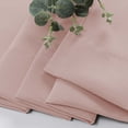 thumbnail image 6 of OVZME Blush Blackout Curtains 96 Inches Long 2 Panels, Solid Thermal Insulated Drapes with Rod Pocket, Room Darkening Window Treatment for Living Room Bedroom, W50 x L96 Inch, Blush, 6 of 7