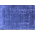 thumbnail image 1 of Ahgly Company Machine Washable Indoor Rectangle Oriental Blue Industrial Area Rugs, 3' x 5', 1 of 4
