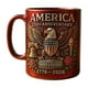 thumbnail image 4 of Taza de cerámica conmemorativa del 250.º aniversario de EE. UU. | Taza de café coleccionable patriótica | Celebración del bicentenario (1776-2026) | Regalo de historia estadounidense, 4 of 5