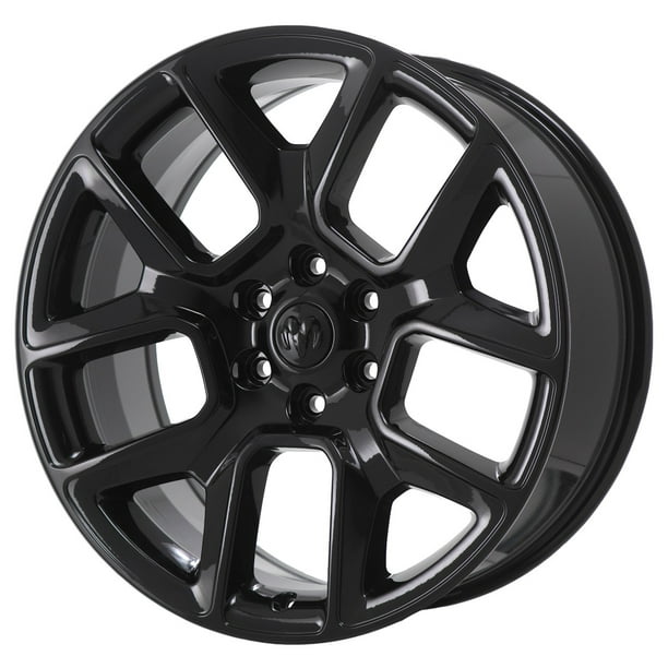 DODGE RAM 1500 2019 2021 GLOSS BLACK Factory OEM Wheel Rim (Not
