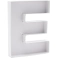 thumbnail image 1 of 8" Fillable Cardboard Letter Shaped Box Paper Mache Birthday Party Sweets Candy Tray (E), 1 of 4