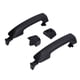 thumbnail image 3 of Ouitble Manija de Puerta Exterior de automóvil, 2 manijas de Puerta Exterior Exterior 69210‑0C010 Reemplazo de Accesorios de automóvil Negros para FJ Cruiser 2007‑2014, 3 of 5