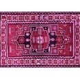thumbnail image 1 of Ahgly Company Indoor Rectangle Persian Pink Traditional Area Rugs, 6' x 9', 1 of 4